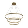 LED-ljuskrona 3 ringcirklar minimalistisk stil justerbar Rim Maytoni Försäljning