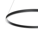 LED pendellampa svart cirkel Ø 80cm Rim Maytoni Försäljning