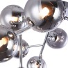 Modern taklampa krom metall glasbollar Dallas Maytoni Rea