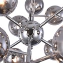Pendellampa modern design krom glasbollar Dallas Maytoni Rabatter