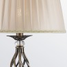 Golvlampa klassisk stil vardagsrum tyg lampskärm Grace Maytoni Rabatter