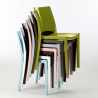 Stolar för kök och bar glänsande Grand Soleil Sunshine modern design polypropen 