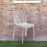 Erbjudande 23 moderna stapelbara stolar utomhus bar restaurang Matrix Bica Katalog