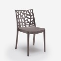 Erbjudande 23 moderna stapelbara stolar utomhus bar restaurang Matrix Bica Mått