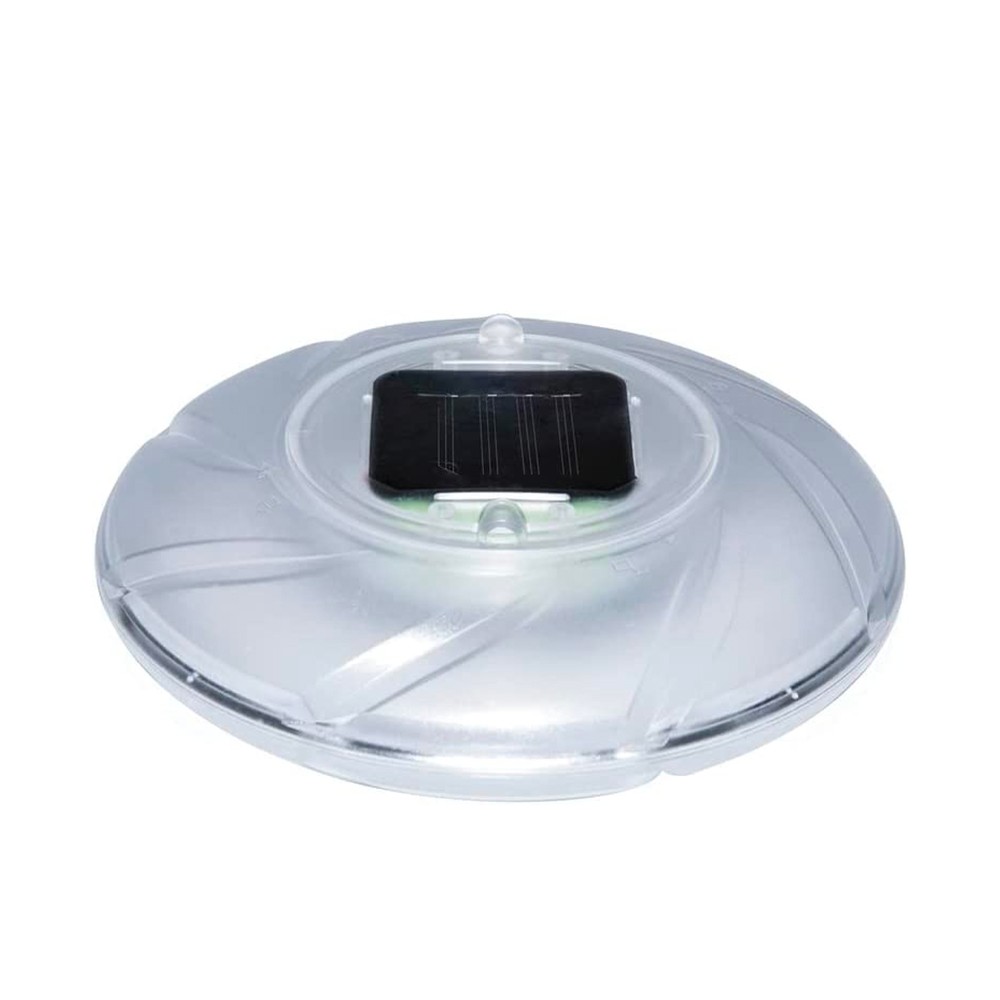 Flytande multicolor LED solar kraft lampa för pool från Bestway 58111