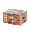 Ved Olivträ 4 kartonger 40kg spis kamin ugn Olivetto Rabatter