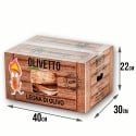 Ved Olivträ 4 kartonger 40kg spis kamin ugn Olivetto Inköp
