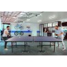 Bordtennisbord 274x152,5 cm professionellt fällbart med nätställning racketar bollar Booster