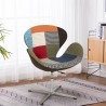 Snurrfåtölj vridbar stol modern design lapptäcke stil vardagsrum studio Stork Val