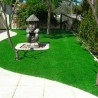 Syntetisk gräsmatta 10 mm konstgräs rulle grön dränering bakgrund Evergreen Försäljning