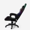 Spelstol LED massage fällbar ergonomisk stol  The Horde Plus Val