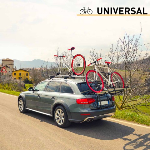 Universell Cykelhållare för Baklucka Bil STAND UP Kampanj