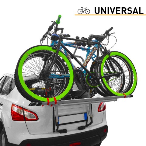 Universal bil baklucka cykelhållare STEEL BIKE 3 Kampanj