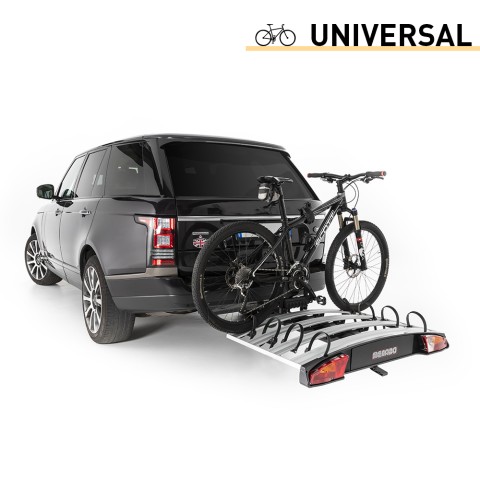 Universell Cykelhållare med Dragkrok Låsbar för Bilar ALCOR 4