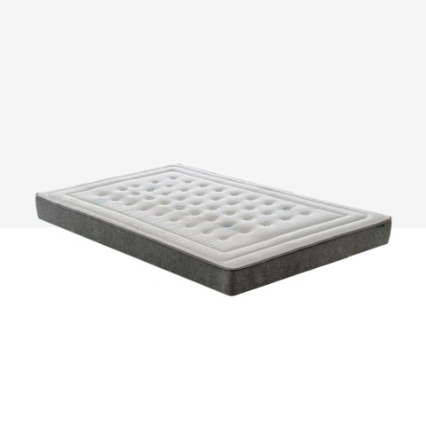 Enkelmadrass 80x190 25cm 3 lager Memory Foam polyuretan Gioia S