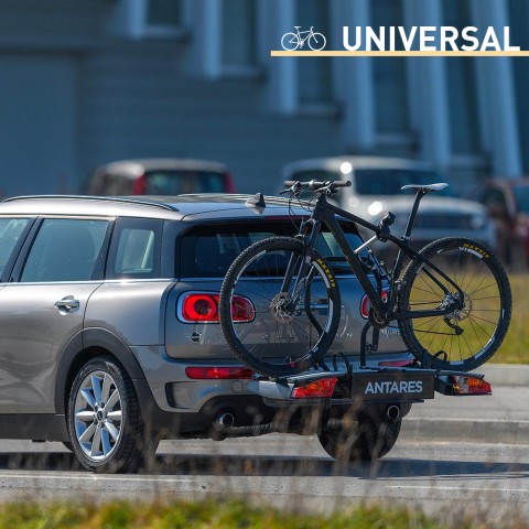 Universell Cykelhållare med Dragkrok Låsbar för Bilar ANTARES Kampanj