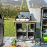 Matlagningsbox köksskåp med träskiva Camping Mercury Cross Cooker HWT Brunner Försäljning