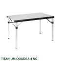 Fällbart campingbord 120,5x70 Titanium Quadra 4 NG Brunner Försäljning