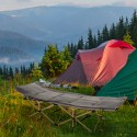 Extrasäng hopfällbar flyttbar camping vikbar 60x185cm Leiskite Försäljning