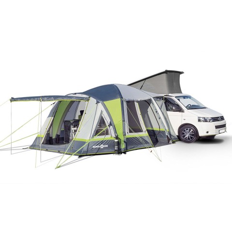 Universal uppblåsbart tält 340x380 för minibuss Trouper XL Brunner