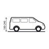 Uppblåsbar markis för skåpbil minibuss 260x200 Rhombus Brunner Erbjudande
