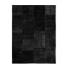 Rektangulär halkfri svart matta vardagsrum kök TUAN01 Försäljning