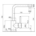 Köksblandare engrepps pip för diskho L E41012 TCS Erbjudande
