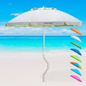 Parasoll Hav GiraFacile 200 cm Aluminium uv-skydd Strand Fiske Afrodite 
