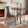 industriell design stil stål stolar för bar och kök ferrum one Försäljning