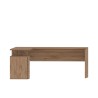 Modernt hörnskrivbord i trä med 3 lådor kontor New Selina WD Katalog