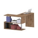 Hörnskrivbord i trä med 2 hyllplan för kontor svängbar design Volta WD Katalog
