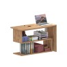 Hörnskrivbord i trä med 2 hyllplan för kontor svängbar design Volta WD Pris