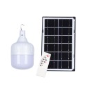 Portabel LED-lampa 50W med solpanel och fjärrkontroll SunStars Försäljning