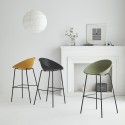 Modern design hög barstol för bar restaurang halvön kök Flaund 