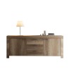 Sideboard i trä 2 dörrar 3 lådor skänk 210cm Land L Erbjudande
