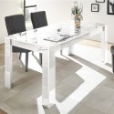 Modernt Matbord för vardagsrum 180x90cm glänsande vitt Athon Prisma Katalog