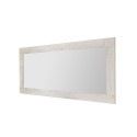 Modern väggspegel med vit träram 75x170cm Self Urbino Erbjudande