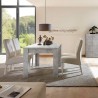 Modernt utdragbart matbord 90x137-185cm betonggrått Fold Urbino Bestånd
