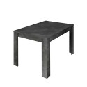 Utdragbart bord 90x137-185cm svart trä modern design Diogo Urbino Rea