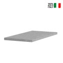 Förlängningsskiva 48cm för matbord 180x90cm betong grå Icaro Urbino Försäljning