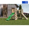 Lekplats för barn trädgård rutschbana klättring Exponering Maxi Funny Försäljning