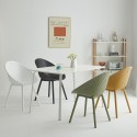 Modern stol för utomhus bar trädgård kök matsal Arielle Modell