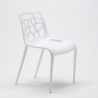 Vitt Runt Bord 70x70cm Med 2 Inomhus Stolar Gelateria Long Island 