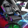 Ergonomisk spelsstol i konstläder  LED RGB  kontorsstol The Horde XL Erbjudande