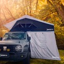 Biltält för camping 140x240cm 2-3 personer markis Nightroof M Försäljning