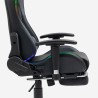 Spelstol med ergonomisk design fotstöd LED RGB-belysning The Horde Comfort Inköp