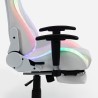 Ergonomisk Spelstol Fotstöd LED RGB-Belysning Pixy Comfort Kostnad