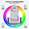 Ergonomisk Spelstol Fotstöd LED RGB-Belysning Pixy Comfort 