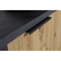 Multifunktionellt sideboard för vardagsrum 3 dörrar industriell stil Shelton Katalog