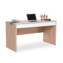 Skrivbord för kontor och hemmakontor 2 lådor med luckor 140x60cm Jimi Rea